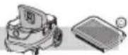 MAKITA VC4210L - D - 1