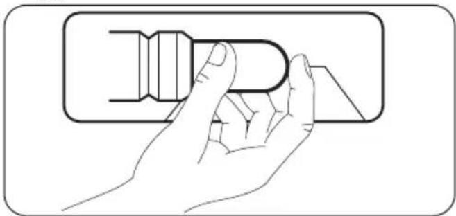 ZANUSSI ZFC41400WA - REPLACING THE LAMP - 3