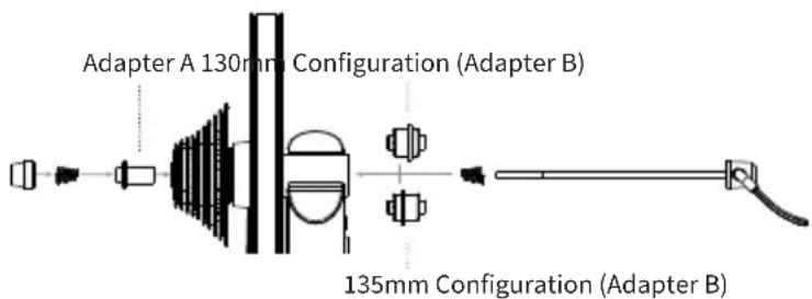 Wahoo Kickr Power Trainer - 针对130MM或135MM快装板 - 1