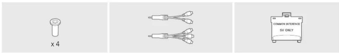 SAMSUNG UE43NU7120 - Contenu de la boîte - 1