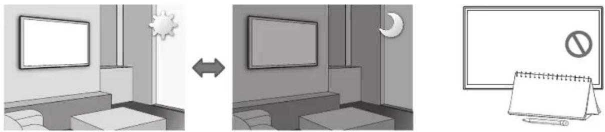 SAMSUNG UE43NU7120 - Eco-sensor en holderheid van het scherm - 1