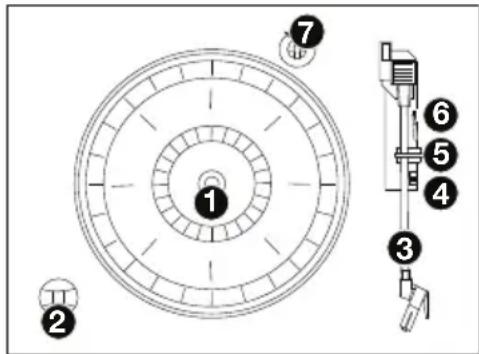 ION Octave LP - Pannello superiore - 1