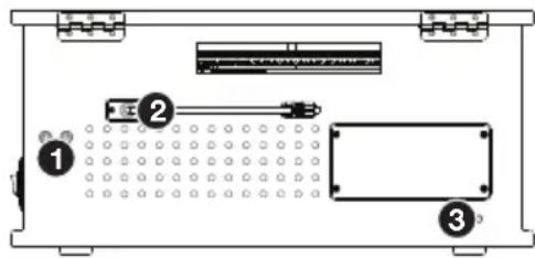 ION Octave LP - Achterpaneel - 1