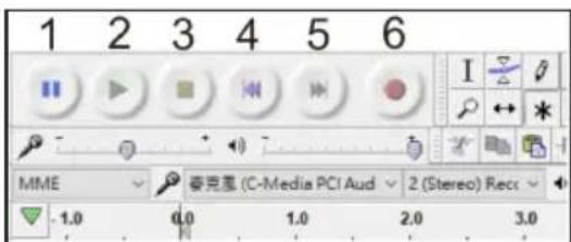 BIGBEN TD114 - Registrazione con Audacity - 2