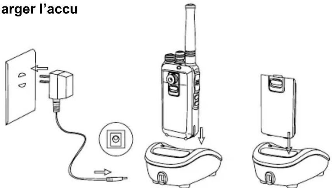 STABO freetalk com II - Charger l'accu - 1