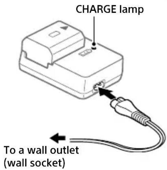 SONY Alpha A7R III - CHARGE lamp (orange) - 1