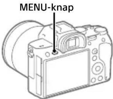 SONY Alpha A7R III - Brug af MENU-punkter - 1