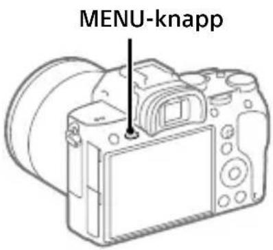 SONY Alpha A7R III - Hur man använder de olika MENU-punkterna - 1