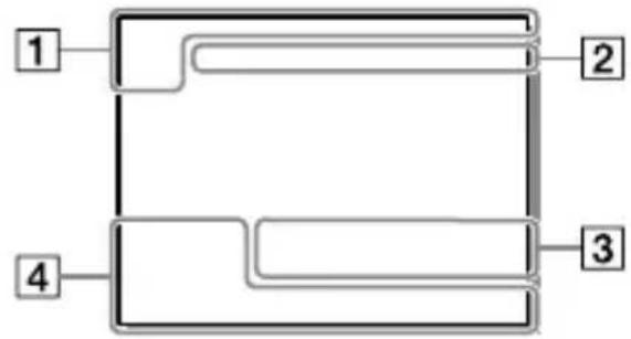 SONY Alpha A7R III - Icônes sur l'écran de lecture - 1