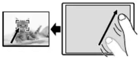 SONY Alpha A7R III - ■ Specifying the position where you want to focus in the still image mode - 1