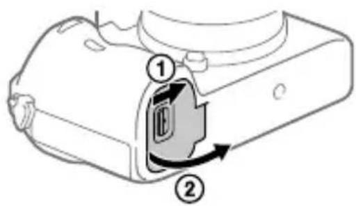 SONY Alpha A7R III - Étape 2 : Insérer la batterie dans l'appareil - 1