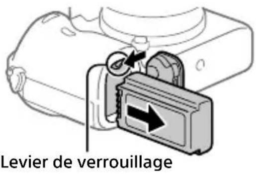 SONY Alpha A7R III - Pour retirer la batterie - 1