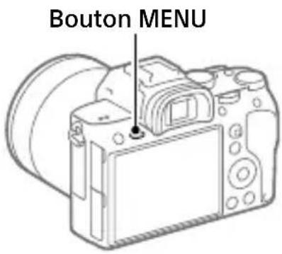 SONY Alpha A7R III - Utilisation des éléments du MENU - 1