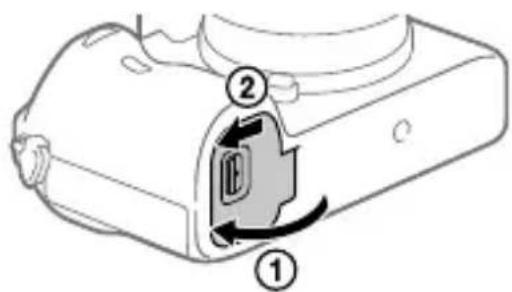 SONY Alpha A7R III - Étape 2 : Insérer la batterie dans l'appareil - 3