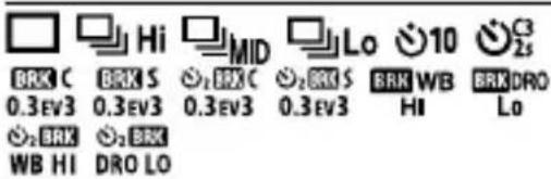 SONY Alpha A7R III - Shooting settings - 1