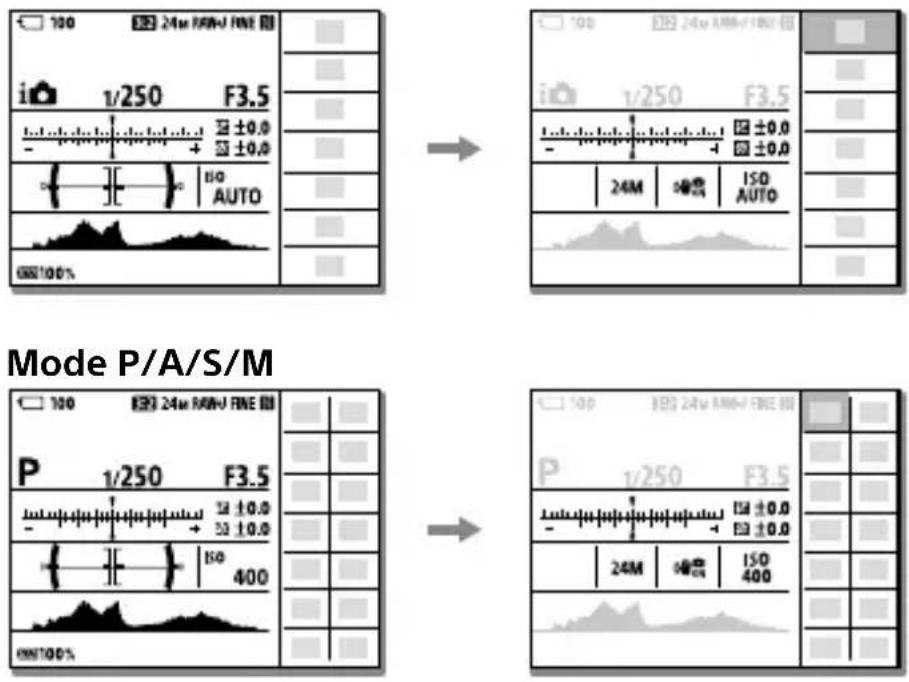 SONY Alpha A7R III - Appuyez sur le bouton Fn pour basculer sur l'écran Quick Navi. - 1