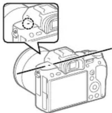 SONY Alpha A7R III - Indicateur de position du capteur d'image - 1