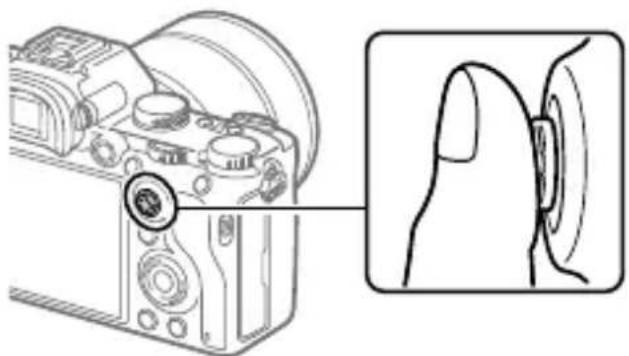 SONY Alpha A7R III - Utilisation du sélecteur multidirectionnel - 1