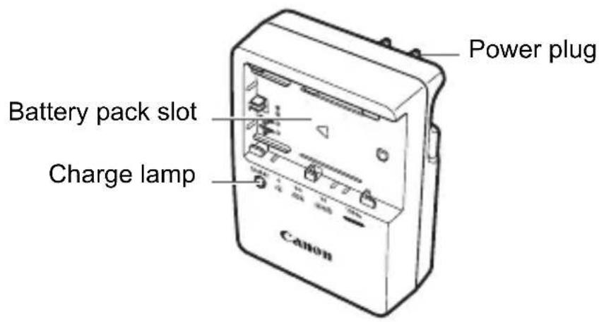 CANON EF 24105mm f4L IS II USM - Battery Charger LC-E6 - 1