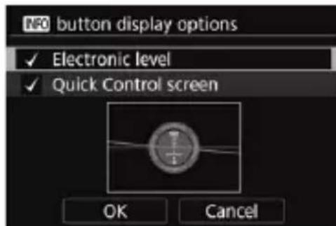 CANON EF 24105mm f4L IS II USM - INFO Button Functions - 2