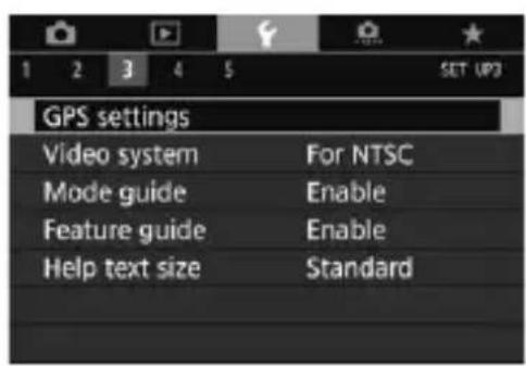 CANON EF 24105mm f4L IS II USM - Acquiring GPS Signals - 1