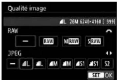 CANON EF 24105mm f4L IS II USM - Sélectionnez [qualité image]. - 1