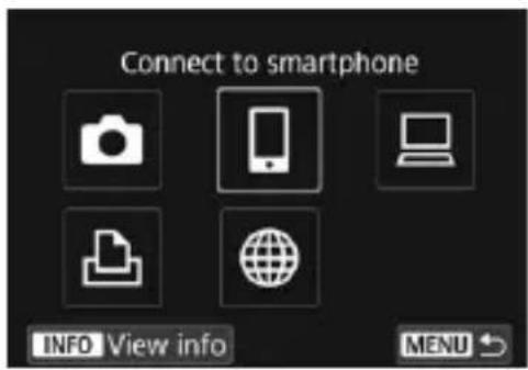 CANON EF 24105mm f4L IS II USM - Select [Wi-Fi function]. - 1