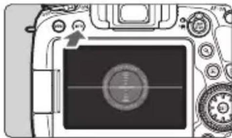 CANON EF 24105mm f4L IS II USM - Fonctions de la touche INFO - 1