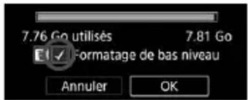 CANON EF 24105mm f4L IS II USM - Formatez la carte. - 1
