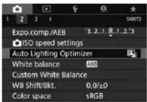 CANON EF 24105mm f4L IS II USM - MENU Auto Correction of Brightness and Contrast - 1
