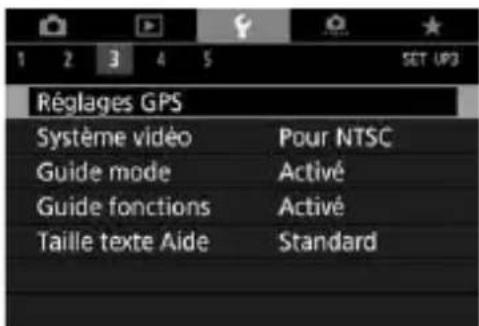 CANON EF 24105mm f4L IS II USM - Acquisition des signaux GPS - 1