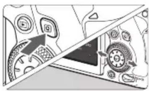 CANON EF 24105mm f4L IS II USM - Display the menu screen. - 1