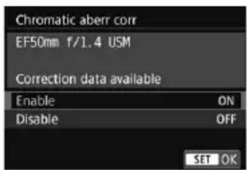 CANON EF 24105mm f4L IS II USM - Chromatic Aberration Correction - 1