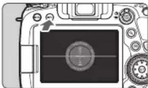 CANON EF 24105mm f4L IS II USM - MENU affichage du niveau électronique - 1