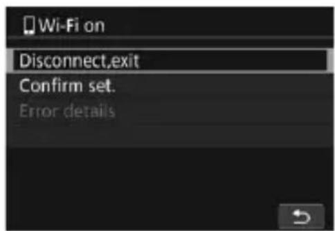 CANON EF 24105mm f4L IS II USM - Select a Camera Connect function. - 1