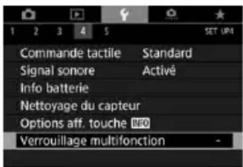 CANON EF 24105mm f4L IS II USM - LOCK réglage du verrouillage multifonction - 1
