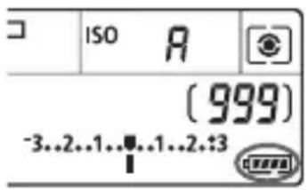 CANON EF 24105mm f4L IS II USM - Indicateur du niveau de charge de la batterie - 1