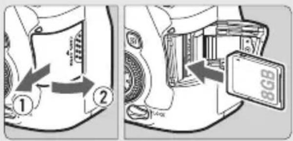 CANON EF 24105mm f4L IS II USM - Insert the battery (p.36). - 1