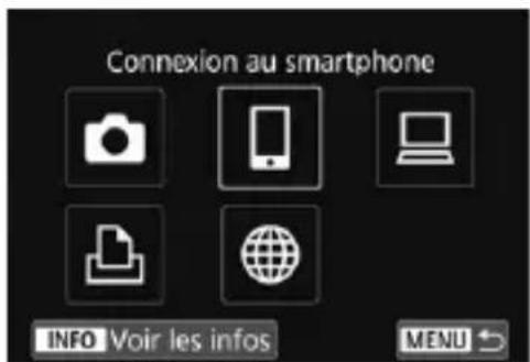 CANON EF 24105mm f4L IS II USM - Sélectionnez [fonction wi-fi] - 1