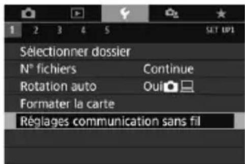 CANON EF 24105mm f4L IS II USM - Sélectionnez [envoyer images à smartphone] - 1