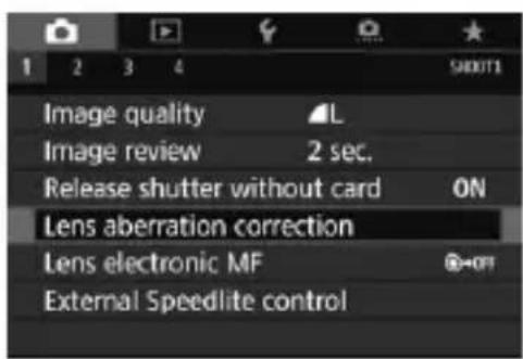CANON EF 24105mm f4L IS II USM - Peripheral Illumination Correction - 1