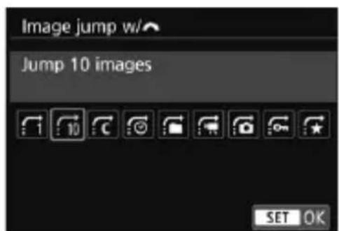 CANON EF 24105mm f4L IS II USM - Select [Image jump w/]. - 1