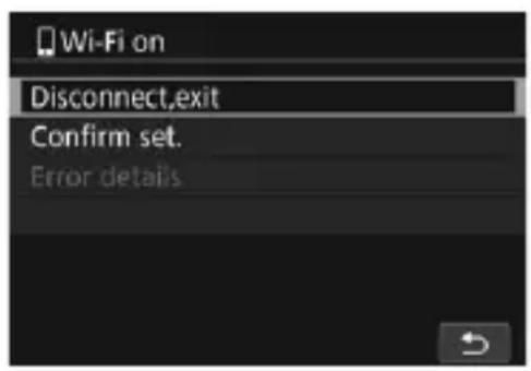CANON EF 24105mm f4L IS II USM - Operate the smartphone to establish a Wi-Fi connection. - 1