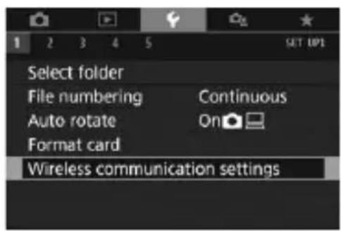 CANON EF 24105mm f4L IS II USM - Selecting [Send images to smartphone] to Send Images - 1