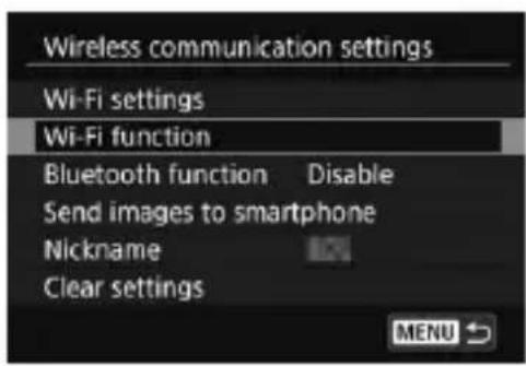 CANON EF 24105mm f4L IS II USM - Reconnecting via Wi-Fi - 1