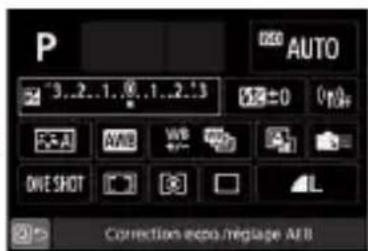 CANON EF 24105mm f4L IS II USM - Réglez les fonctions de votre choix. - 4