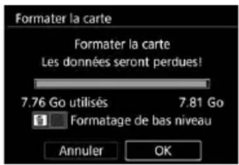CANON EF 24105mm f4L IS II USM - Sélectionnez [formater la carte] - 1