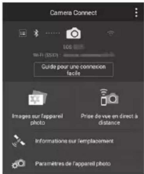 CANON EF 24105mm f4L IS II USM - Démarrez camera connect. - 1