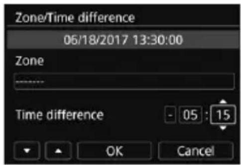 CANON EF 24105mm f4L IS II USM - Set the time zone. - 4