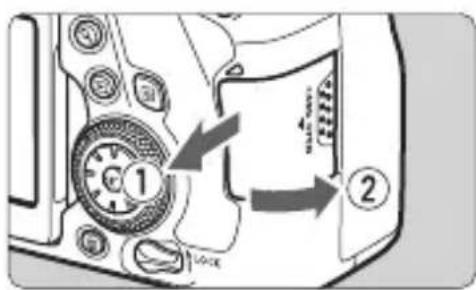 CANON EF 24105mm f4L IS II USM - Installing the Card - 1